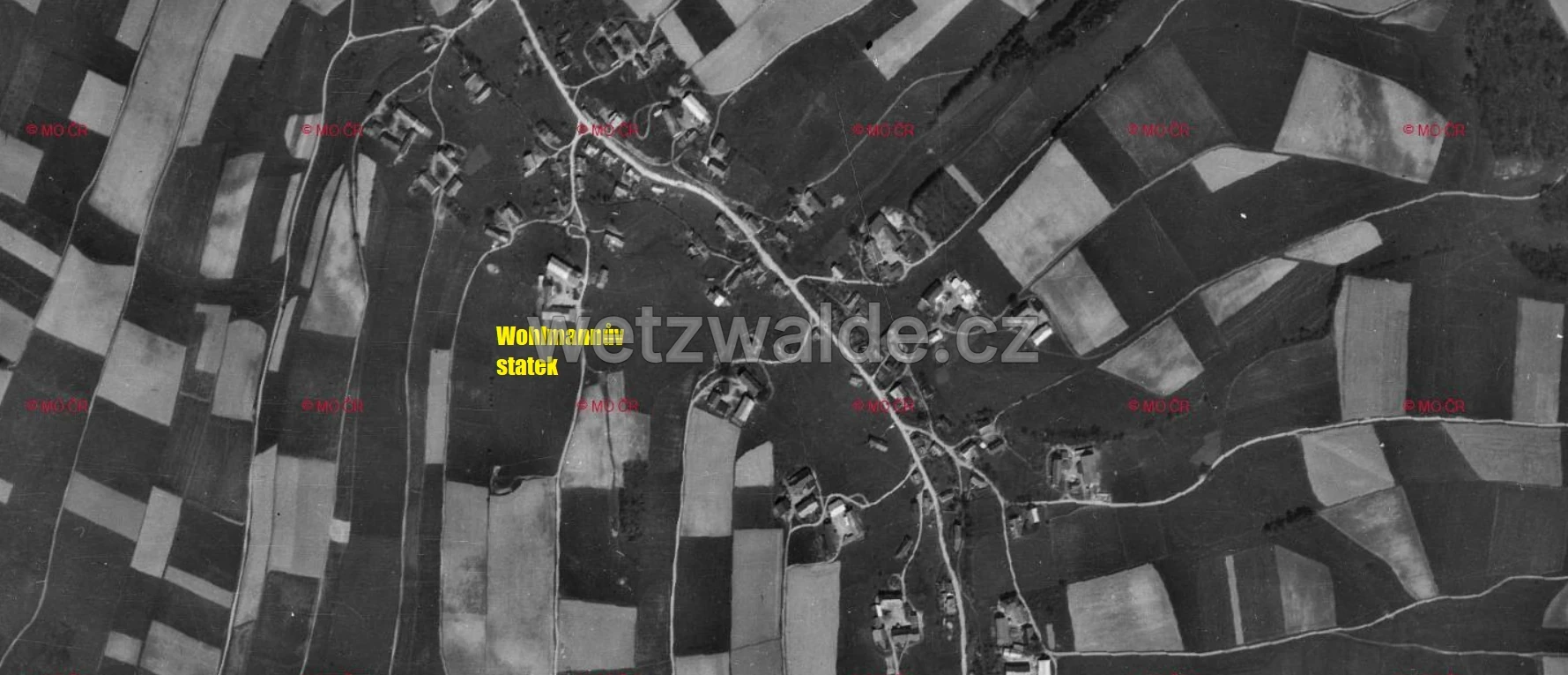 Staré mapy Wetzwalde