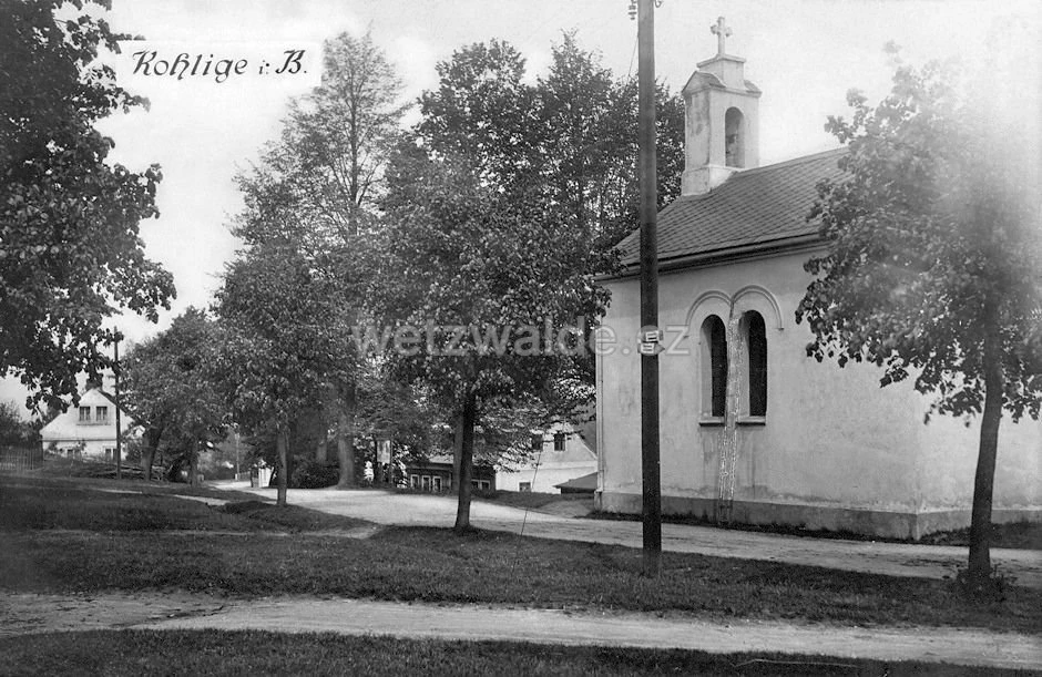 Kaple Panny Marie Pomocné - 20. léta 20. století.