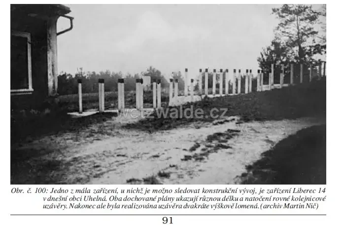 Uhelná roku 1938 - hranice 2.