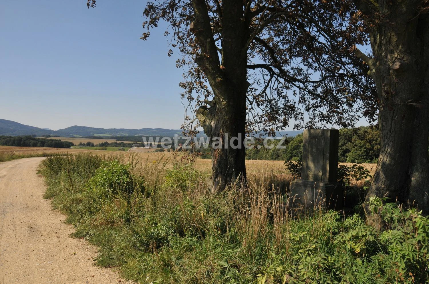 Engelmannův kříž nad Václavicemi