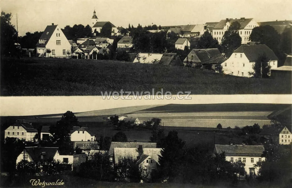 Historie Václavic (Wetzwalde) – podrobně
